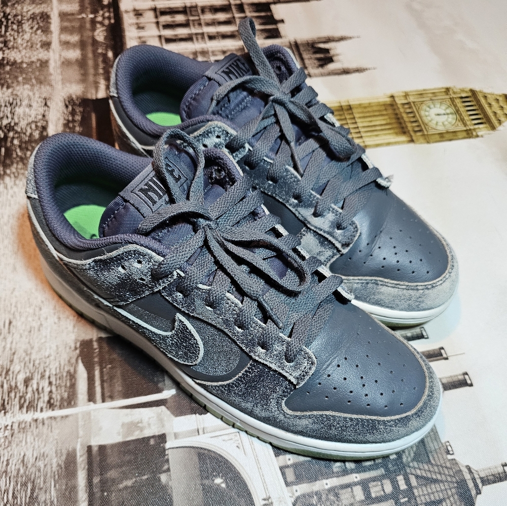 Nike Dunk Low 2022 Halloween Cauldron Se Grey-green #D7681-001 men's size 8.5